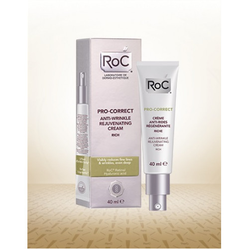ROC Pro Correct crema antiarrugas regenerante 40ml